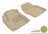 MAXpider Rubber Floor Mats for 2012 2011 2010 2009 2008 Land Rover LR2 [Covers Front Row, Tan] L1LR00111502