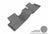 MAXpider Rubber Floor Mats for 2013 2012 Land Rover Range Rover Evoque [Covers Rear (2nd) Row, Gray] L1LR00621501