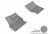 MAXpider Rubber Floor Mats for Range Rover/Range Rover Sport [Covers Front Row, Gray] L1LR01011501