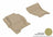 MAXpider Rubber Floor Mats for LR4/Range Rover Sport [Covers Front Row, Tan] L1LR01511502