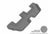 MAXpider Rubber Floor Mats for 2016 2015 2014 2013 2012 2011 2010 Land Rover LR4 [Covers Rear (3rd) Row, Gray] L1LR01531501