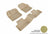 MAXpider Rubber Floor Mats for 2019 2018 2017 2016 2015 2014 Land Rover Range Rover Evoque [Covers Front & Rear Row, Tan] L1LR01801502