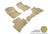MAXpider Rubber Floor Mats for 2020 2019 2018 Land Rover Range Rover Velar [Covers Front & Rear Row, Tan] L1LR02601502
