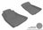 MAXpider Rubber Floor Mats for Lexus [Covers Front Row, Gray] L1LX00611501