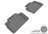MAXpider Rubber Floor Mats for Lexus [Covers Rear (2nd) Row, Gray] L1LX00621501