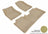 MAXpider Rubber Floor Mats for ES300h/ES350 [Covers Front & Rear Row, Tan] L1LX02701502