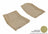 MAXpider Rubber Floor Mats for ES300h/ES350 [Covers Front Row, Tan] L1LX02711502