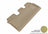 MAXpider Rubber Floor Mats for LX570/Land Cruiser [Covers Rear (3rd) Row, Tan] L1LX03731502