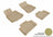 MAXpider Rubber Floor Mats for 2012 2011 2010 2009 2008 2007 Lexus LS460 [Covers Front & Rear Row, Tan] L1LX03801502