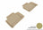 MAXpider Rubber Floor Mats for 2012 2011 2010 2009 2008 2007 Lexus LS460 [Covers Rear (2nd) Row, Tan] L1LX03821502