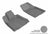 MAXpider Rubber Floor Mats for RX330/RX350 [Covers Front Row, Gray] L1LX03911501