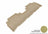 MAXpider Rubber Floor Mats for RX350/RX450h [Covers Rear (2nd) Row, Tan] L1LX04121502
