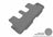 MAXpider Rubber Floor Mats for GX460/4Runner [Covers Rear (3rd) Row, Gray] L1LX04331501