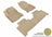 MAXpider Rubber Floor Mats for Lexus [Covers Front & Rear Row, Tan] L1LX05101502
