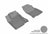 MAXpider Rubber Floor Mats for Lexus [Covers Front Row, Gray] L1LX05111501
