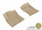 MAXpider Rubber Floor Mats for 2021 2020 2019 2018 2017 2016 2015 2014 Lexus GX460 [Covers Front Row, Tan] L1LX05711502