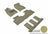 MAXpider Rubber Floor Mats for RX350L/RX450hL [Covers Front & Both Rear Rows, Tan] L1LX06001502