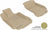 MAXpider Rubber Floor Mats for Mercedes-Benz [Covers Front Row, Tan] L1MB00911502