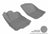 MAXpider Rubber Floor Mats for Mercedes-Benz [Covers Front Row, Gray] L1MB02911501