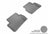 MAXpider Rubber Floor Mats for CLA250/GLA250 [Covers Rear (2nd) Row, Gray] L1MB04121501