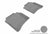 MAXpider Rubber Floor Mats for Mercedes-Benz [Covers Rear (2nd) Row, Gray] L1MB04621501