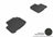 MAXpider Rubber Floor Mats for R350/R500 [Covers Rear (2nd) Row, Black] L1MB04921509