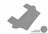 MAXpider Rubber Floor Mats for R350/R500 [Covers Rear (3rd) Row, Gray] L1MB04931501