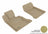 MAXpider Rubber Floor Mats for 2012 2011 2010 Mercedes-Benz GLK350 [Covers Front Row, Tan] L1MB05111502