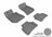 MAXpider Rubber Floor Mats for E350/E400 [Covers Front & Rear Row, Gray] L1MB05701501