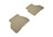 MAXpider Rubber Floor Mats for C300/C400 [Covers Rear (2nd) Row, Tan] L1MB06921502
