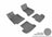 MAXpider Rubber Floor Mats for 2021 2020 2019 2018 2017 Mercedes-Benz C300 [Covers Front & Rear Row, Gray] L1MB08501501
