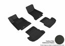 MAXpider Rubber Floor Mats for 2021 2020 2019 2018 2017 Mercedes-Benz C300 [Covers Front & Rear Row, Black] L1MB08501509