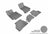 MAXpider Rubber Floor Mats for Mercedes-Benz [Covers Front & Rear Row, Gray] L1MB08801501
