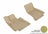 MAXpider Rubber Floor Mats for Mercedes-Benz [Covers Front Row, Tan] L1MB08811502