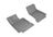 MAXpider Rubber Floor Mats for Mercedes-Benz [Covers Front Row, Gray] L1MB10211501