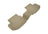 MAXpider Rubber Floor Mats for Mercedes-Benz [Covers Rear (2nd) Row, Tan] L1MB10321502