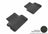 MAXpider Rubber Floor Mats for 2014 2013 2012 2011 2010 2009 2008 Mini Cooper [Covers Rear (2nd) Row, Black] L1MN00821509