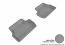 MAXpider Rubber Floor Mats for 2021 2020 2019 2018 2017 2016 2015 2014 Mini Cooper [Covers Rear (2nd) Row, Gray] L1MN01021501