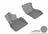 MAXpider Rubber Floor Mats for 2021 2020 2019 2018 2017 2016 Mini Cooper Clubman [Covers Front Row, Gray] L1MN01311501