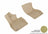 MAXpider Rubber Floor Mats for 2021 2020 2019 2018 2017 2016 Mini Cooper Clubman [Covers Front Row, Tan] L1MN01311502