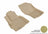 MAXpider Rubber Floor Mats for 2021 2020 2019 2018 2017 2016 2015 2014 2013 2012 2011 Mitsubishi Outlander Sport [Covers Front Row, Tan] L1MT03611502