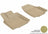 MAXpider Rubber Floor Mats for 2015 2014 2013 2012 2011 2010 2009 2008 2007 Mazda CX-9 [Covers Front Row, Tan] L1MZ01711502