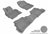 MAXpider Rubber Floor Mats for 2016 2015 2014 2013 Mazda CX-5 [Covers Front & Rear Row, Gray] L1MZ03801501