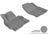 MAXpider Rubber Floor Mats for 2016 2015 2014 2013 Mazda CX-5 [Covers Front Row, Gray] L1MZ03811501