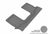 MAXpider Rubber Floor Mats for 2015 2014 2013 2012 Mazda 5 [Covers Rear (3rd) Row, Gray] L1MZ03931501