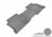 MAXpider Rubber Floor Mats for 2021 2020 2019 2018 2017 2016 2015 2014 Mazda 6 [Covers Rear (2nd) Row, Gray] L1MZ04021501
