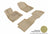 MAXpider Rubber Floor Mats for 3/3 Sport [Covers Front & Rear Row, Tan] L1MZ04301502