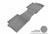 MAXpider Rubber Floor Mats for 2018 2017 2016 2015 2014 Mazda 3 [Covers Rear (2nd) Row, Gray] L1MZ04321501