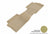 MAXpider Rubber Floor Mats for 2018 2017 2016 2015 2014 Mazda 3 [Covers Rear (2nd) Row, Tan] L1MZ04321502