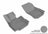MAXpider Rubber Floor Mats for Scion/Toyota [Covers Front Row, Gray] L1MZ04811501